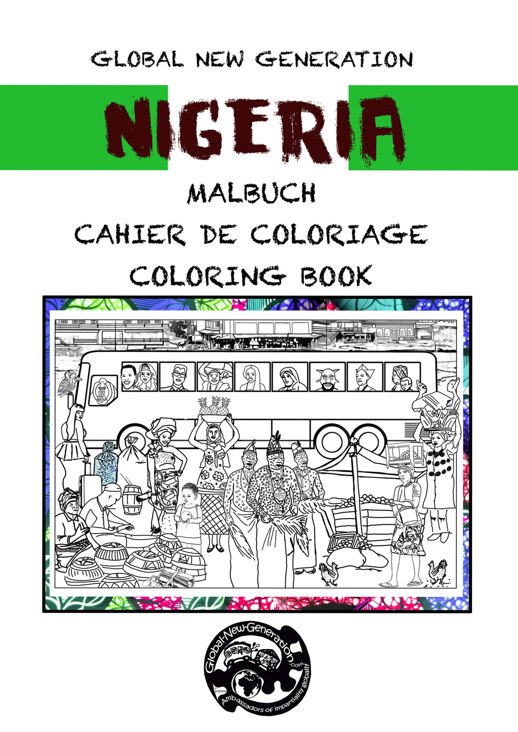 Livre de coloriage Nigéria